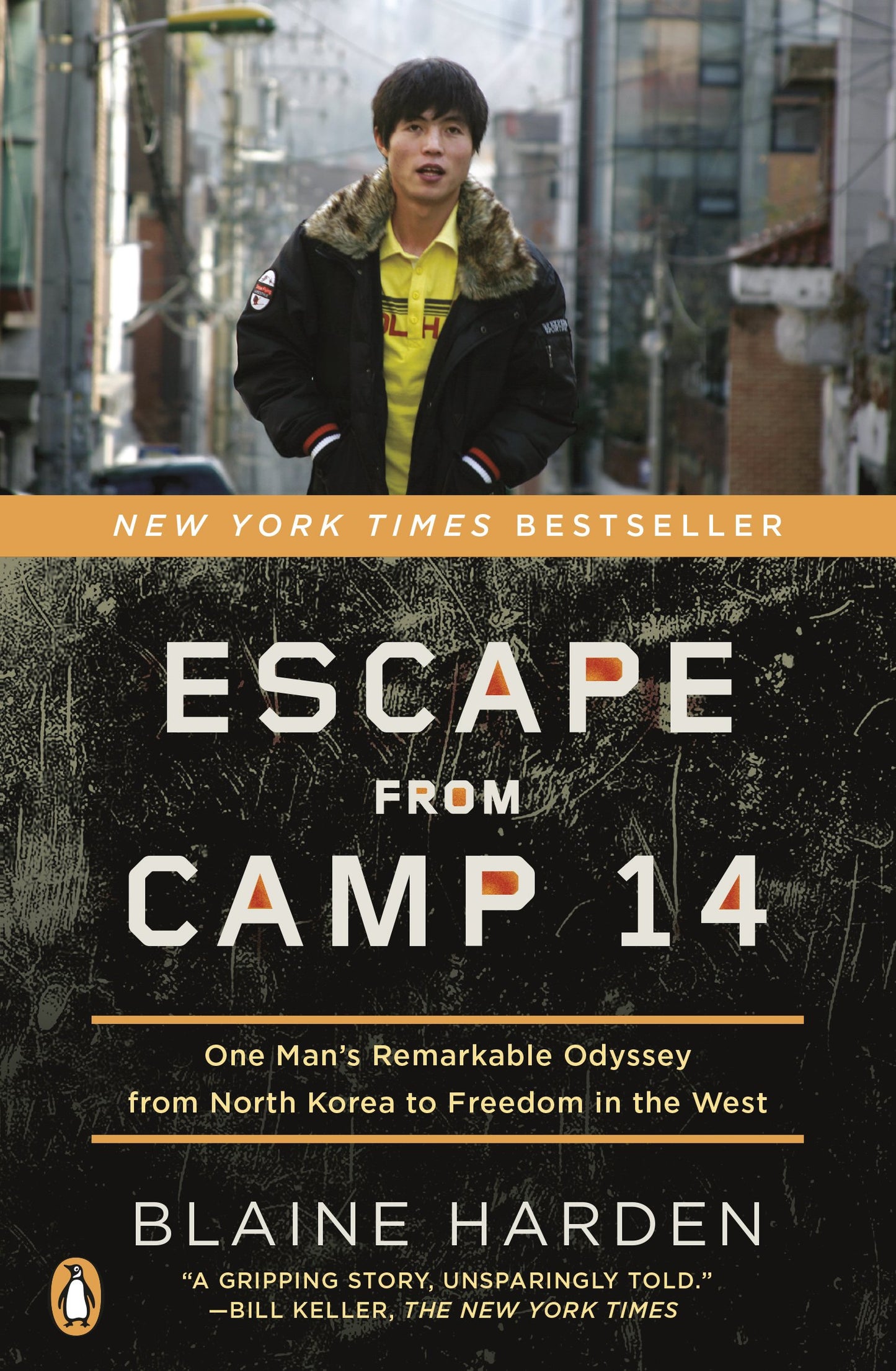 Escape from Camp 14: One Man's Remarkable Odyssey from North Korea to Freedom in the West by Harden, Blaine. ISBN 9780143122913.