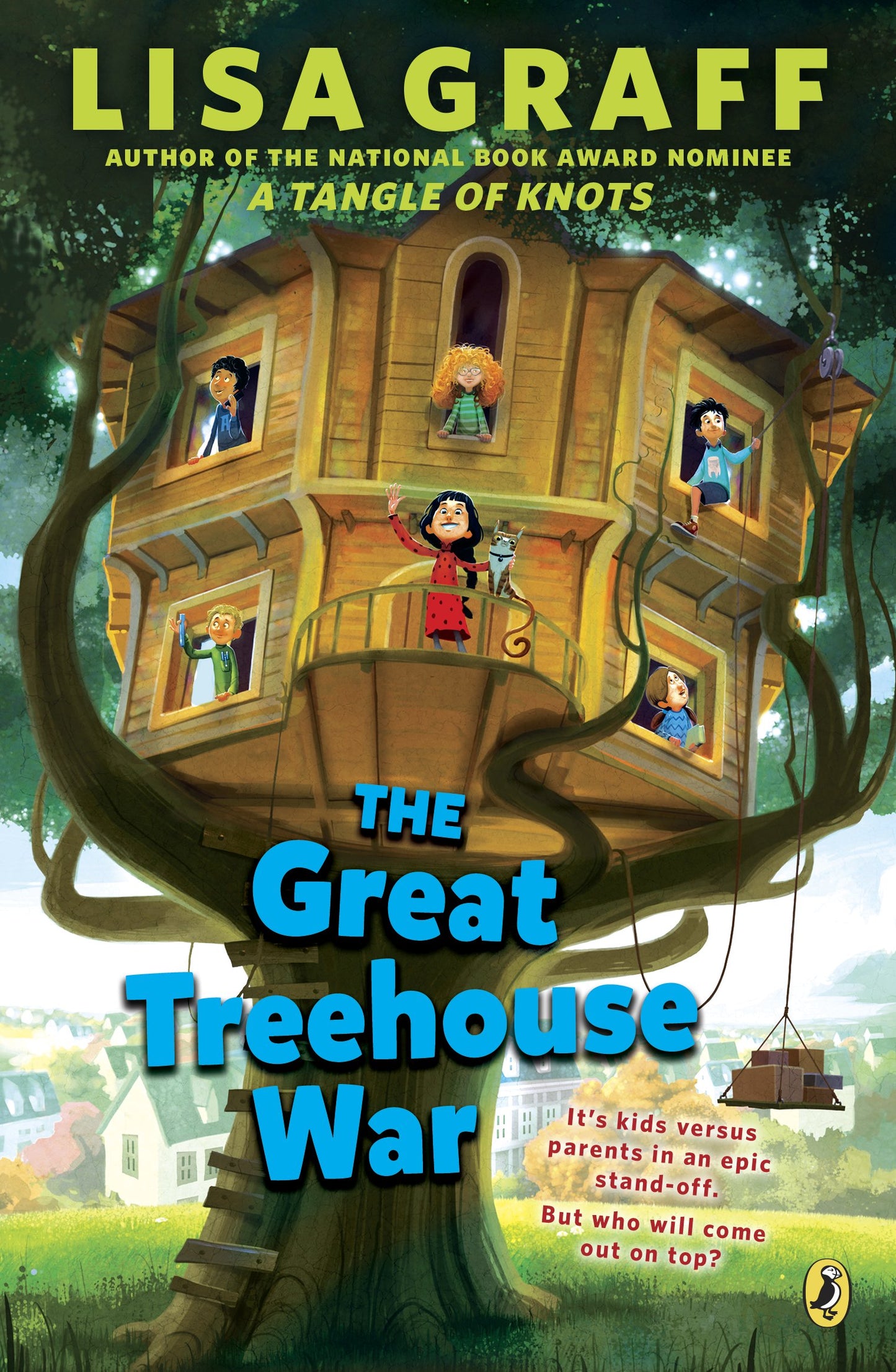 The Great Treehouse War by Graff, Lisa. ISBN 9780147516718.