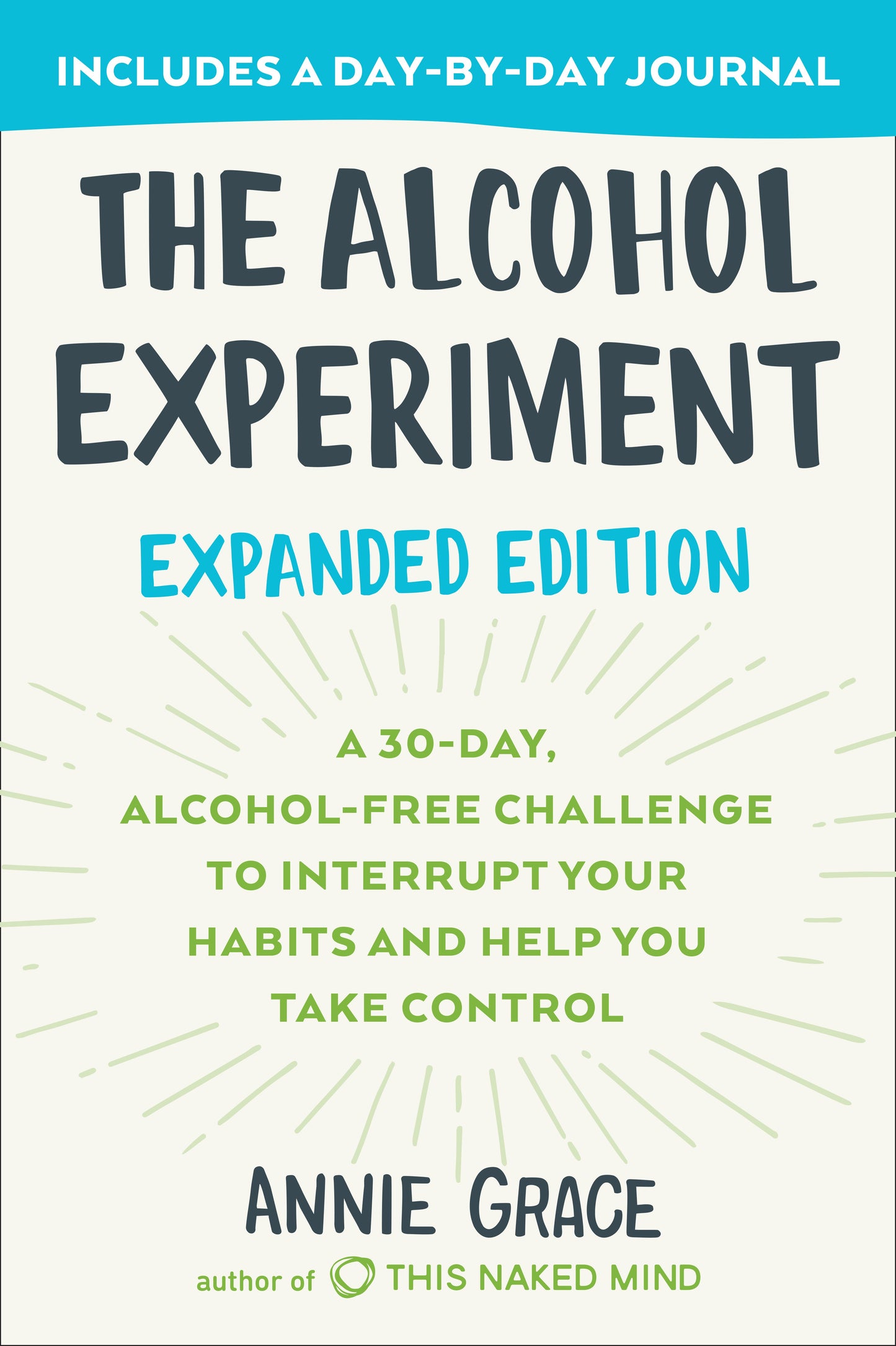 The Alcohol Experiment: Expanded Edition: A 30-Day, Alcohol-Free Challenge to Interrupt Your Habits and Help You Take Control by Grace, Annie. ISBN 9780593330241.