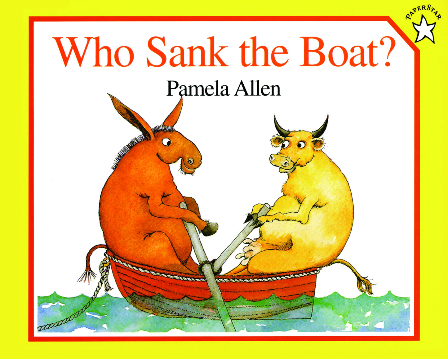 Who Sank the Boat? by Allen, Pamela. ISBN 9780698113732.
