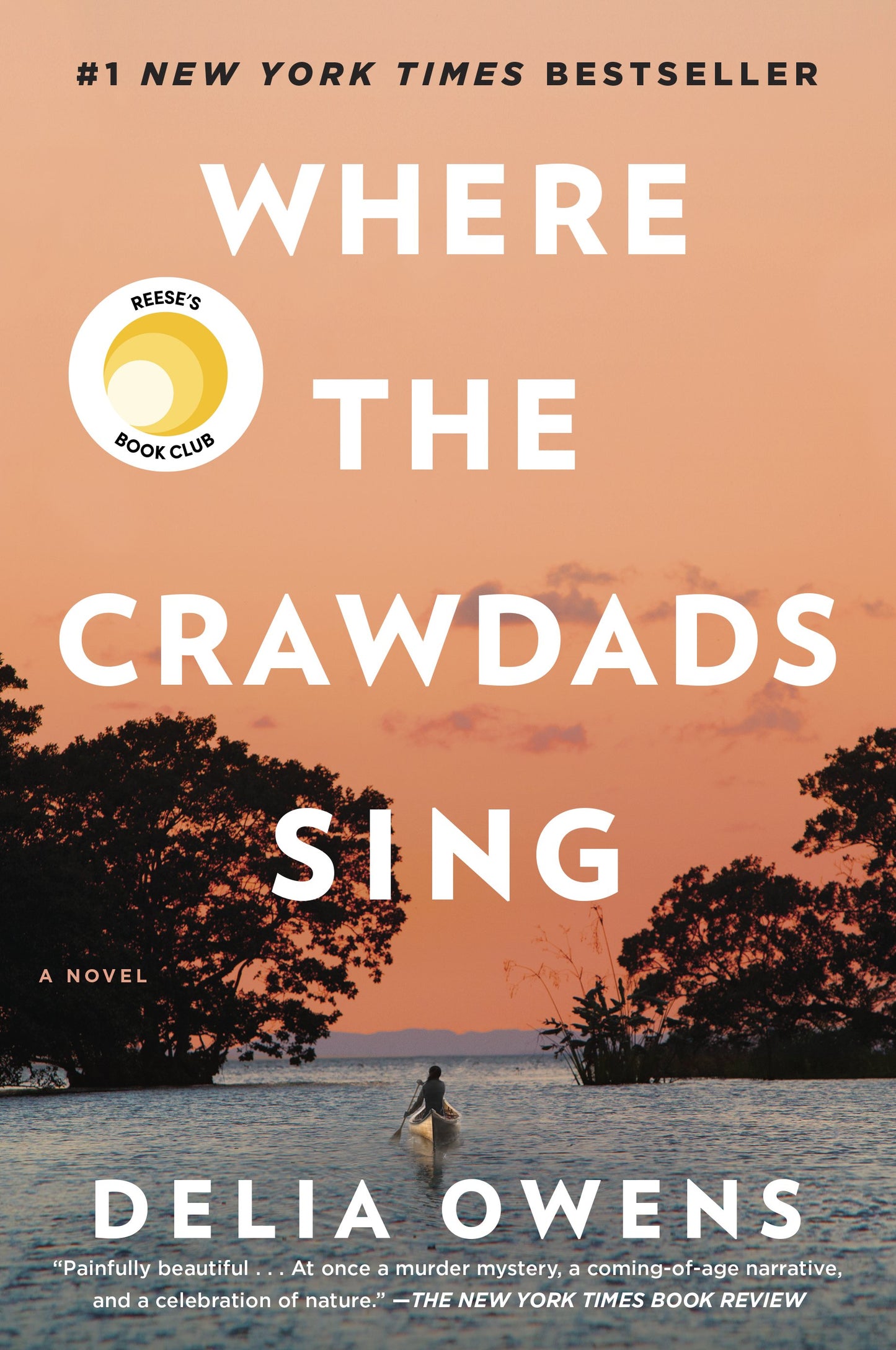 Where the Crawdads Sing: Reese's Book Club (a Novel) by Owens, Delia. ISBN 9780735219090.