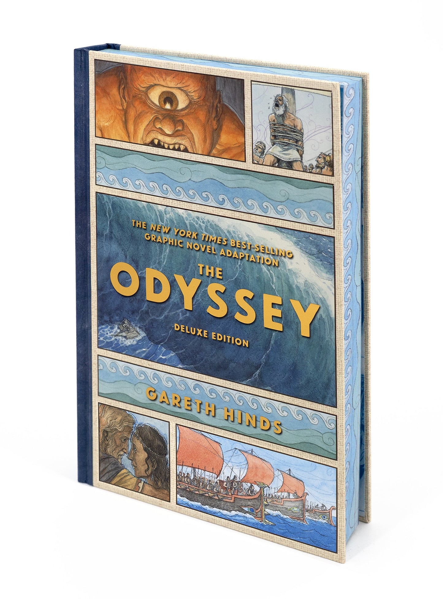 The Odyssey: A Graphic Novel: Deluxe Edition by Hinds, Gareth. ISBN 9781536254525.