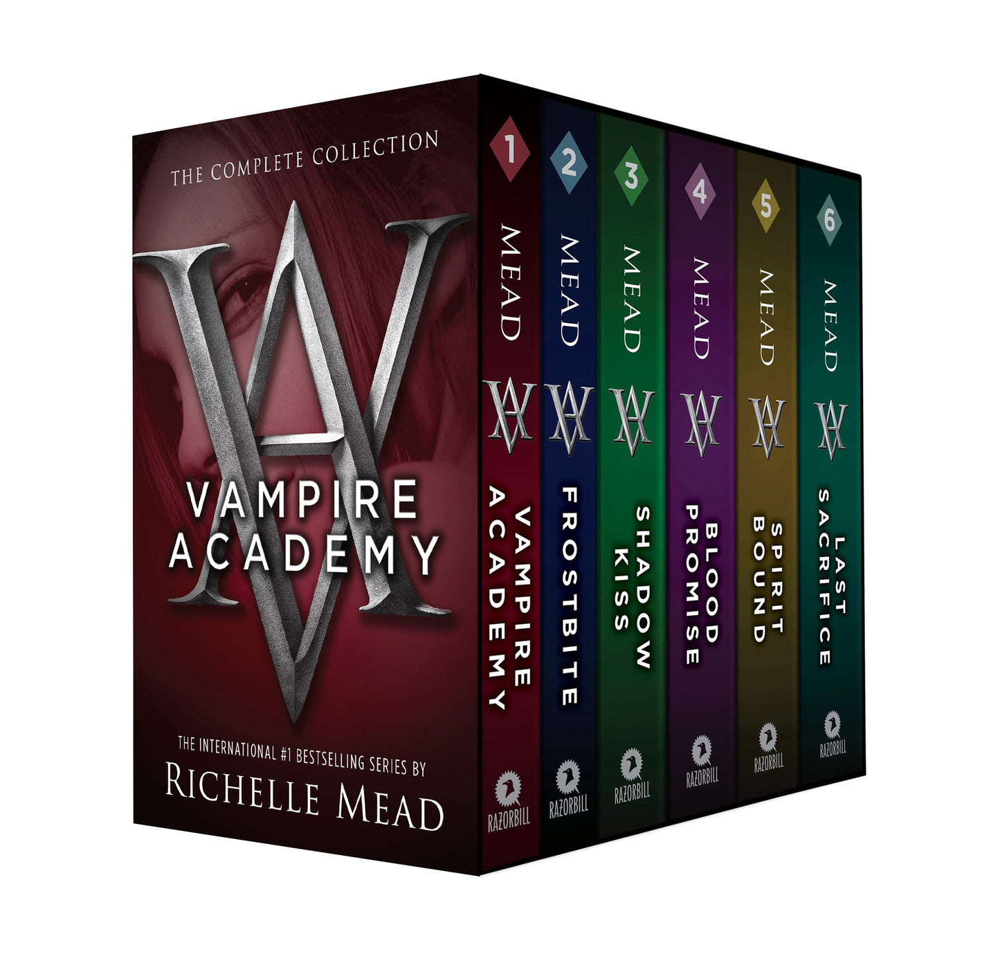 Vampire Academy Box Set 1-6 by Mead, Richelle. ISBN 9781595147585.