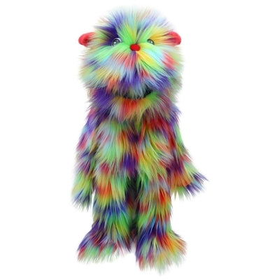 Full Bodied Rainbow Monster Puppet: Rainbow Monster Puppet by The Puppet Company Ltd