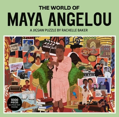 The World of Maya Angelou 1000 Piece Puzzle by Baker, Rachelle