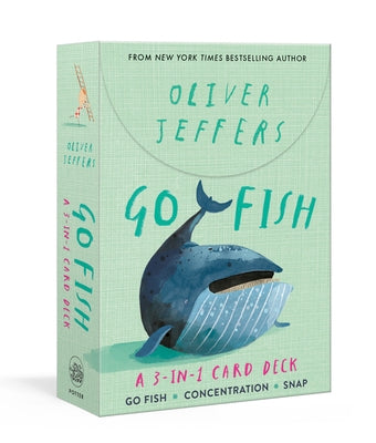 Go Fish: A 3-In-1 Card Deck: Card Games Include Go Fish, Concentration, and Snap by Jeffers, Oliver