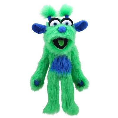 Full Bodied Green Monster Puppet: Green Monster Puppet