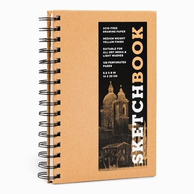 Sketchbook (Basic Small Spiral Kraft) by Union Square & Co