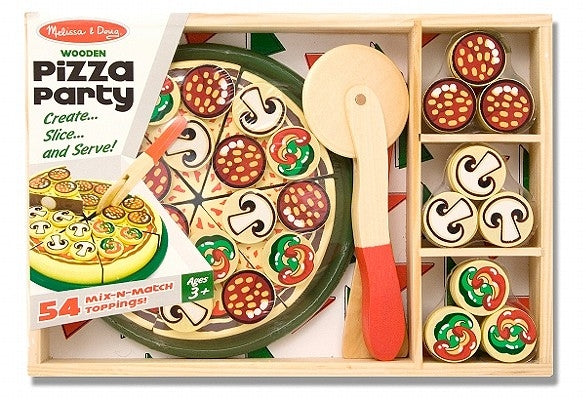 Pizza Party Wooden Set by Melissa & Doug