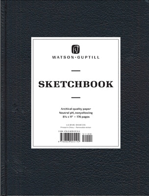 Large Sketchbook (Black) by Watson-Guptill