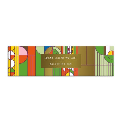 Frank Lloyd Wright Saguaro Forms & Cactus Flowers Boxed Pen by Galison