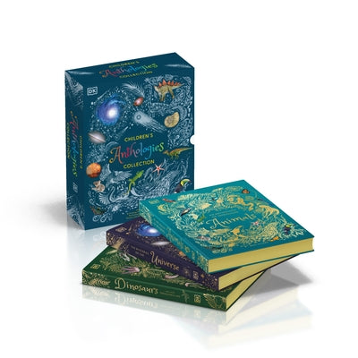 Children's Anthologies Collection: 3-Book Box Set for Kids Ages 6-8, Featuring 300+ Animal, Dinosaur, and Space Topics by DK