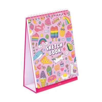 Sketch & Show Standing Sketchbook: Cute Doodle World - 1 PC (8 X 10.5) by Ooly