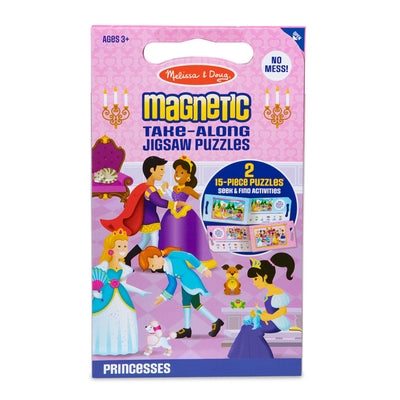 Take Along Magnetic Jigsaw Puzzles - Princesses by Melissa & Doug