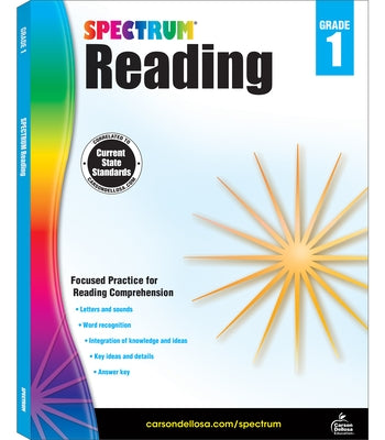 Spectrum Reading Workbook, Grade 1: Volume 20 by Spectrum
