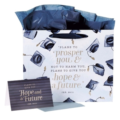 Gift Bag Lg Graduation 3 PC Set by Christian Art Gifts