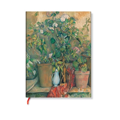 Cezanne's Terracotta Pots and Flowers MIDI Hardcover Address Book, 144pg, 120gsm, the Barnes Collection by Paperblanks (Cezanne's Terracotta Pots and by Paperblanks