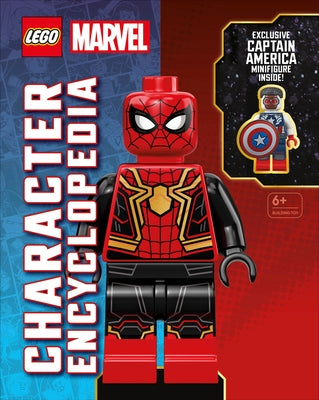 Lego Marvel Character Encyclopedia: With Exclusive Captain America Min