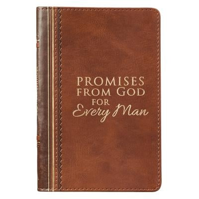 Promises from God for Every Man Brown Lux-Leather by