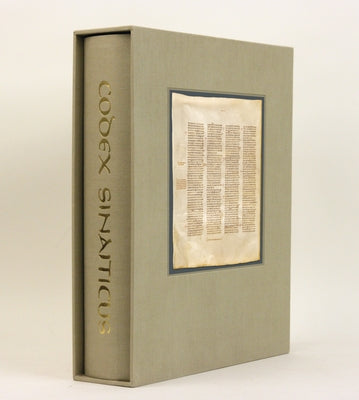 Codex Sinaiticus, with Slipcase: Facsimile Edition by Hendrickson Publishers