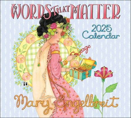 Mary Engelbreit's Words That Matter 2025 Deluxe Wall Calendar by Engelbreit, Mary