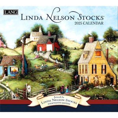 Linda Nelson Stocks 2025 Wall Calendar by Nelson, Linda