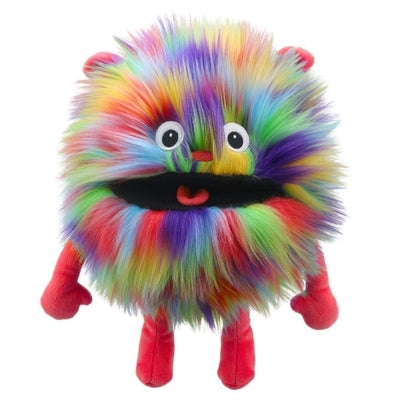 Rainbow Baby Monster Hand Puppet: Rainbow Monster