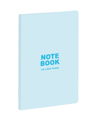 Teneues - A5 Notebook: Pastel Blue, 140 Lined Pages, Raw Sewn Spine, Lays Flat: Our A5 Size Standard Paperback Notebook by Teneues