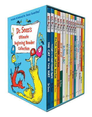 Dr. Seuss's Ultimate Beginning Reader Boxed Set Collection: Includes 16 Beginner Books and Bright & Early Books by Dr Seuss