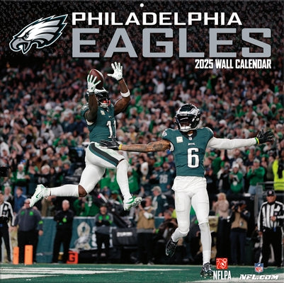 Philadelphia Eagles 2025 12x12 Team Wall Calendar by Turner Licensing
