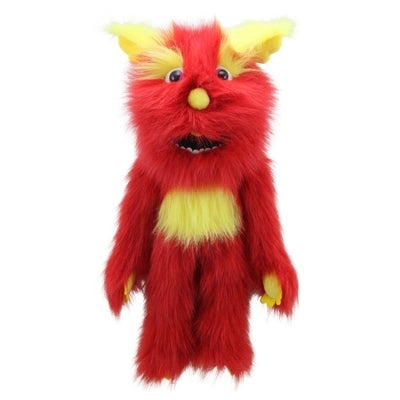 Full Bodied Red Monster Puppet: Red Monster Puppet