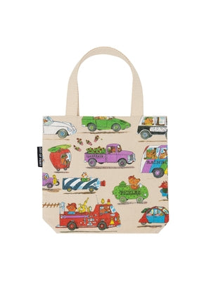 Richard Scarry: Cars and Trucks and Things That Go Mini Tote Bag by Out of Print