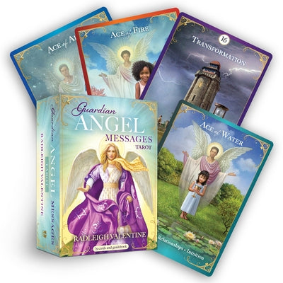 Guardian Angel Messages Tarot: A 78-Card Deck and Guidebook by Valentine, Radleigh