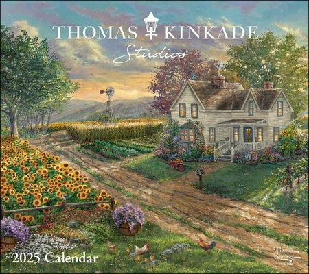 Thomas Kinkade Studios 2025 Deluxe Wall Calendar by Kinkade, Thomas