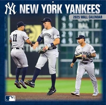 New York Yankees 2025 12x12 Team Wall Calendar by Turner Licensing