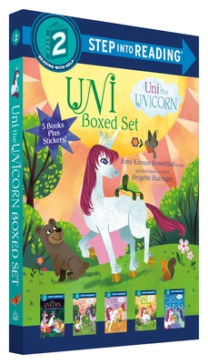 Uni the Unicorn Step Into Reading Boxed Set: Uni Brings Spring; Uni's First Sleepover; Uni Goes to School; Uni Bakes a Cake; Uni and the Perfect Prese by Rosenthal, Amy Krouse