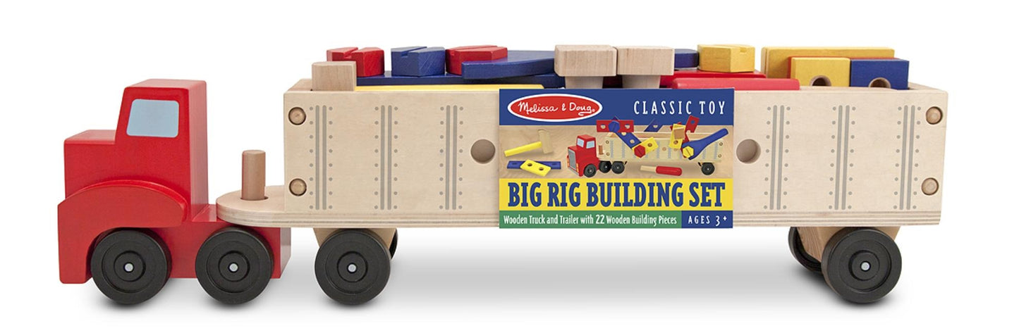Big Rig Building Set: Big Rig Building Set by Melissa & Doug