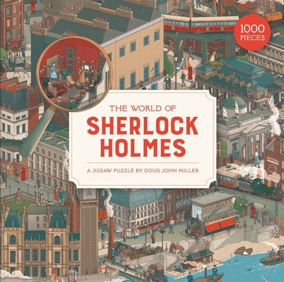 The World of Sherlock Holmes 1000 Piece Puzzle: A Jigsaw Puzzle by Utechin, Nicholas