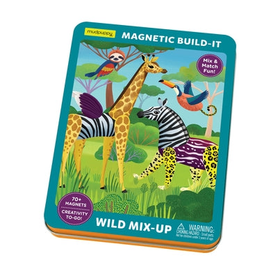 Wild Mix-Up Magnetic Build-It by Mudpuppy
