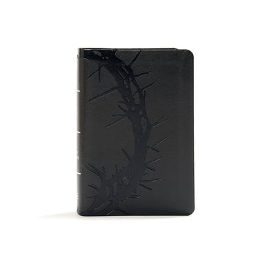 KJV Large Print Compact Reference Bible, Charcoal Leathertouch by Holman Bible Publishers