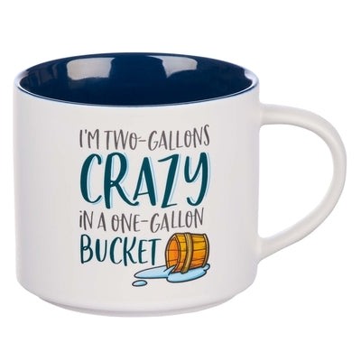 Bless Your Soul Novelty Mug, Two Gallons Crazy, Microwave/Dishwasher Safe, 18oz, White Ceramic by Christian Art Gifts