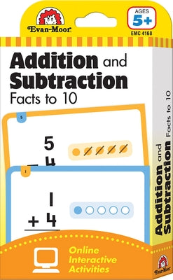 Flashcards: Beginning Addition and Subtraction Facts to 10 by Evan-Moor Educational Publishers