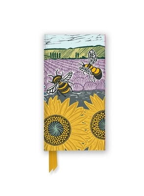 Kate Heiss: Sunflower Fields (Foiled Slimline Journal) by Flame Tree Studio