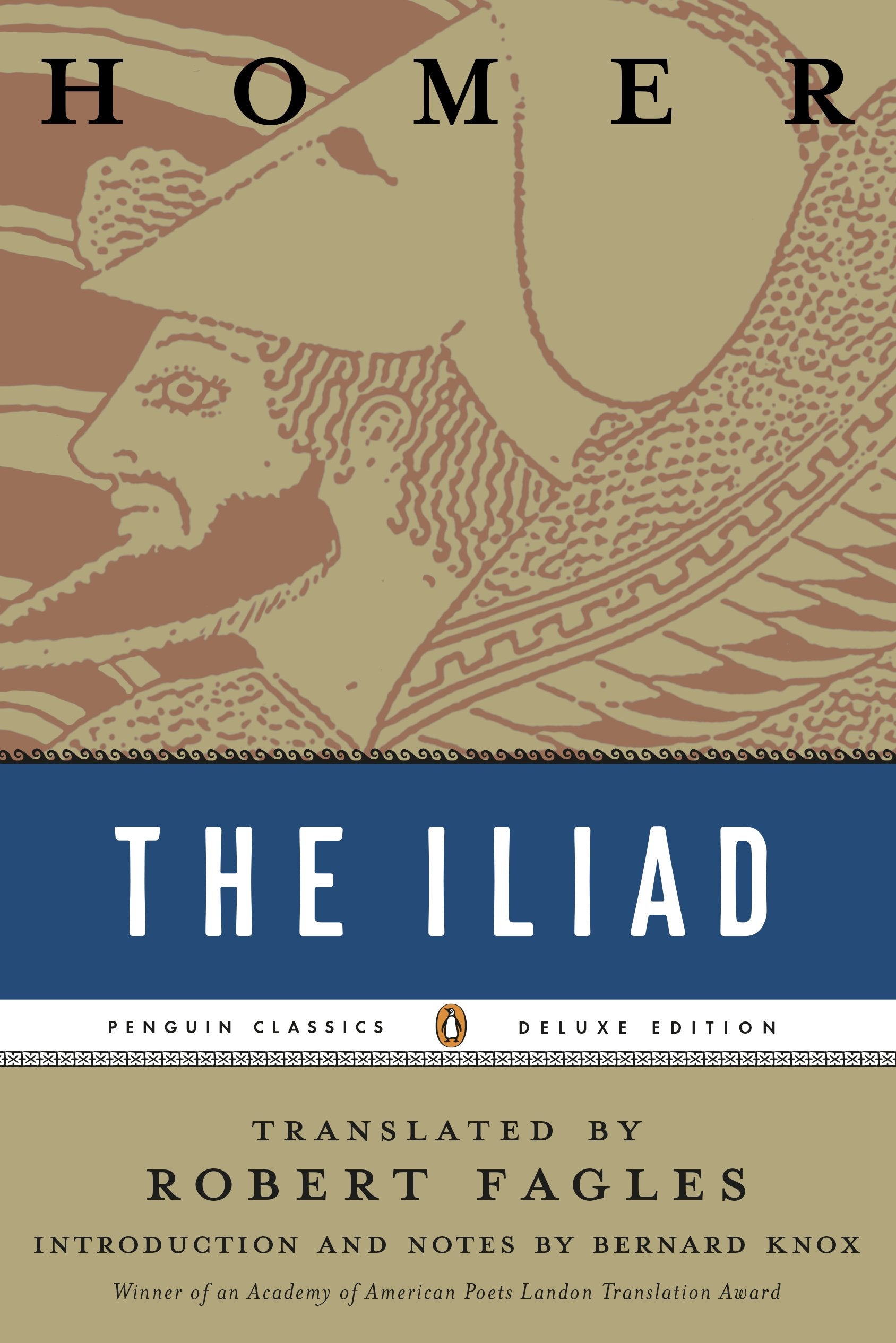The Iliad: (Penguin Classics Deluxe Edition) by Homer. ISBN 9780140275360.