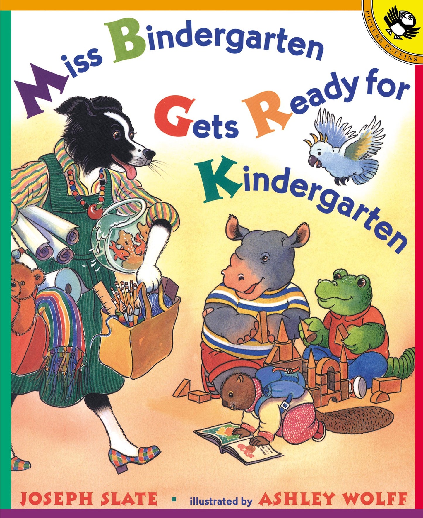 Miss Bindergarten Gets Ready for Kindergarten by Slate, Joseph. ISBN 9780140562736.