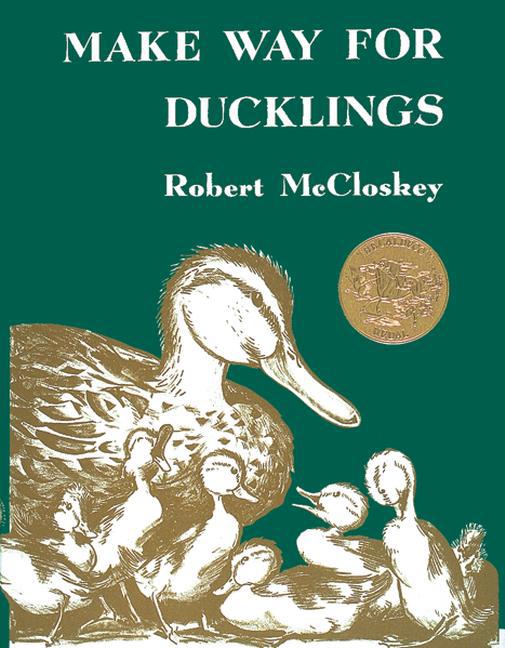Make Way for Ducklings by McCloskey, Robert. ISBN 9780140564341.
