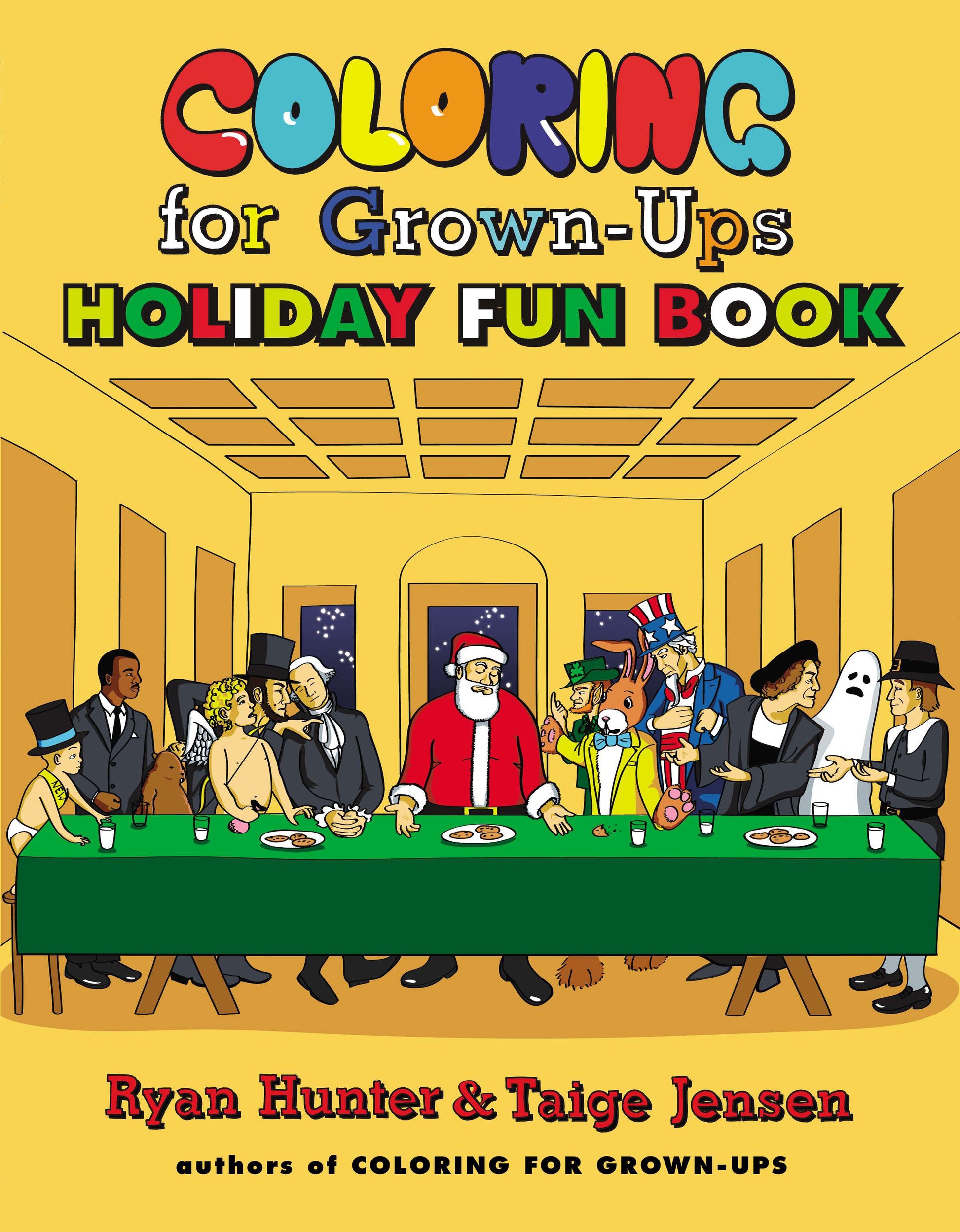 Coloring for Grown-Ups Holiday Fun Book. ISBN 9780142180686.