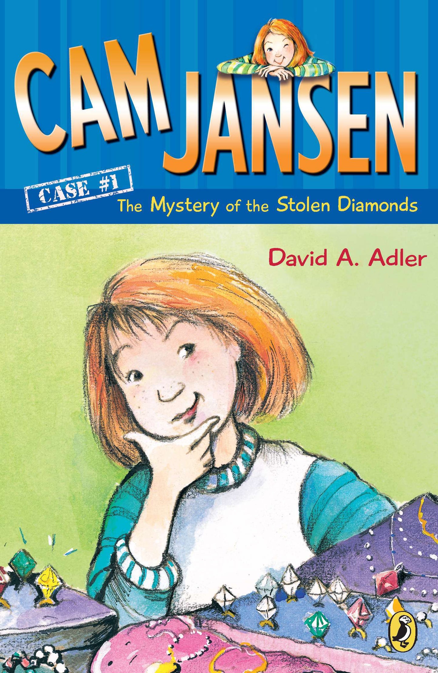 CAM Jansen: The Mystery of the Stolen Diamonds #1 by Adler, David A.. ISBN 9780142400104.