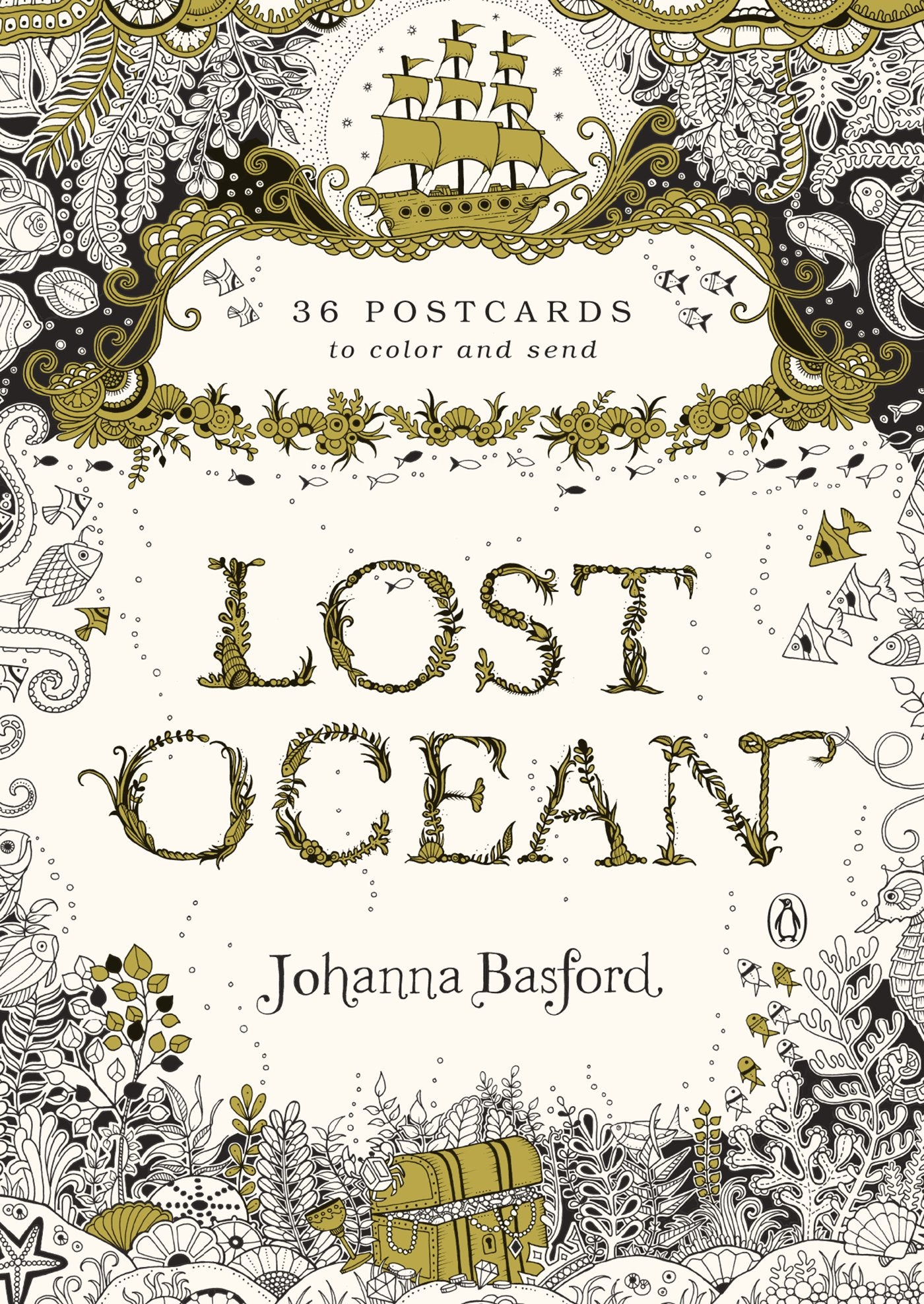 Lost Ocean: 36 Postcards to Color and Send by Basford, Johanna. ISBN 9780143110217.