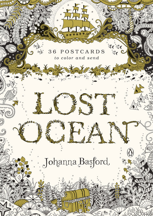 Lost Ocean: 36 Postcards to Color and Send by Basford, Johanna. ISBN 9780143110217.
